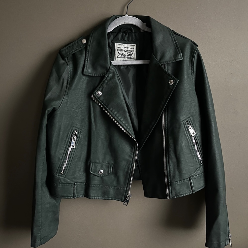 NWOT Levis faux leather jacket